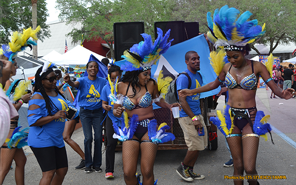St Lucia colors and carnival energy